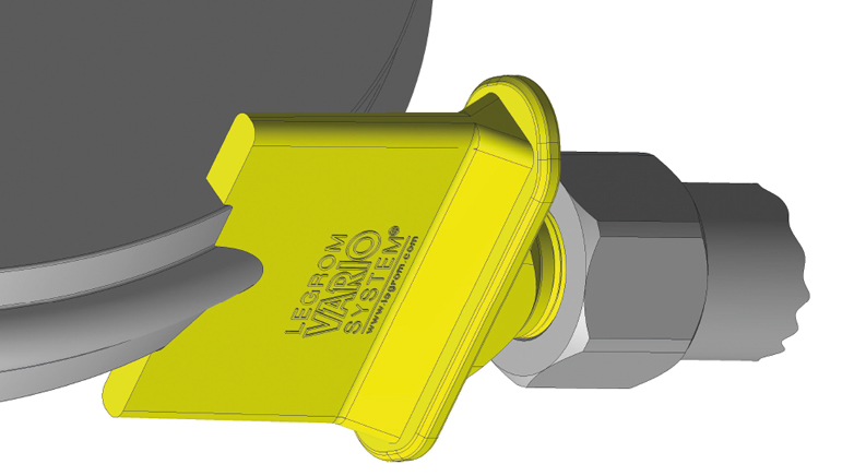 Flexible straight flow nozzle OUTLINEFLEX